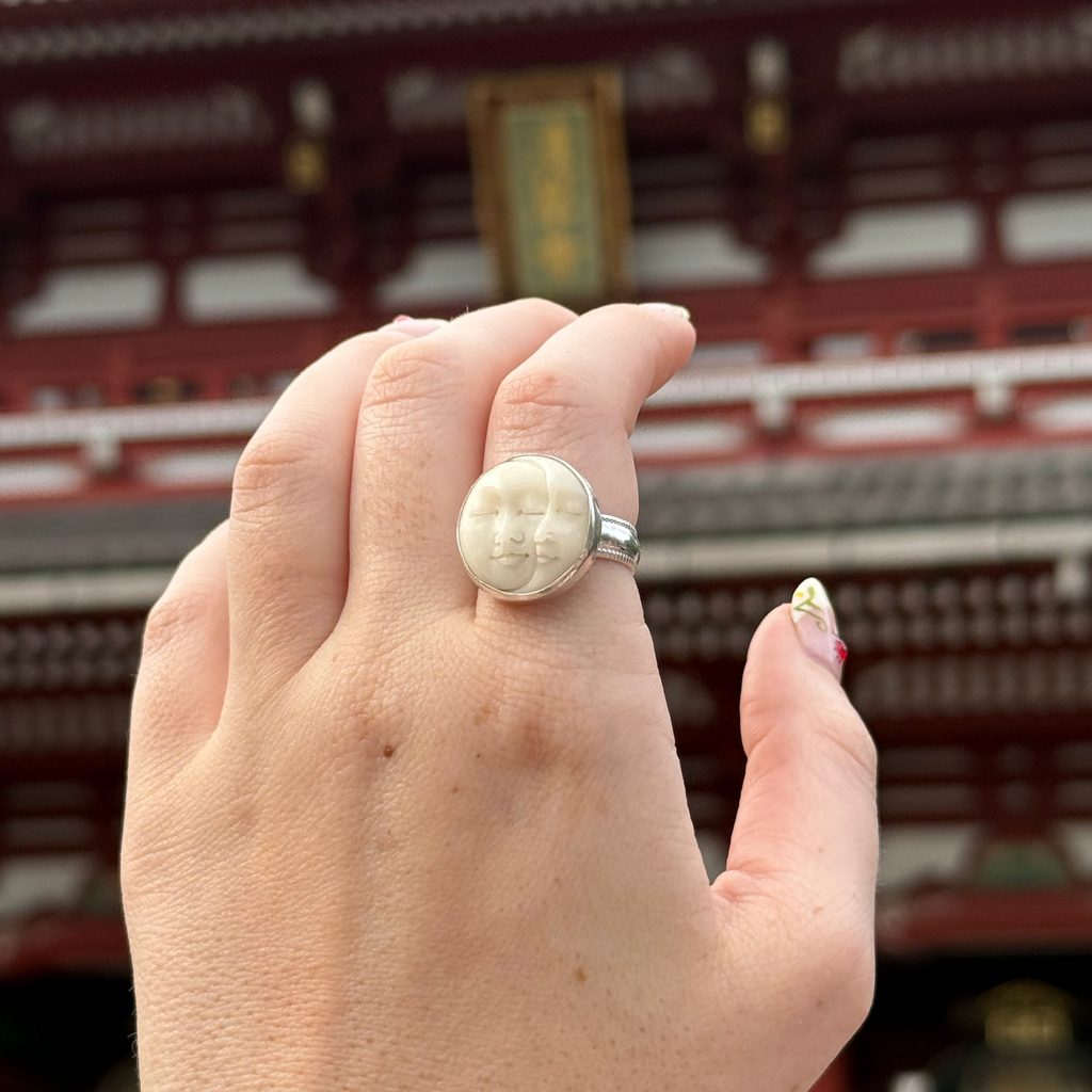 Large Sun & Moon Ring - Your Size