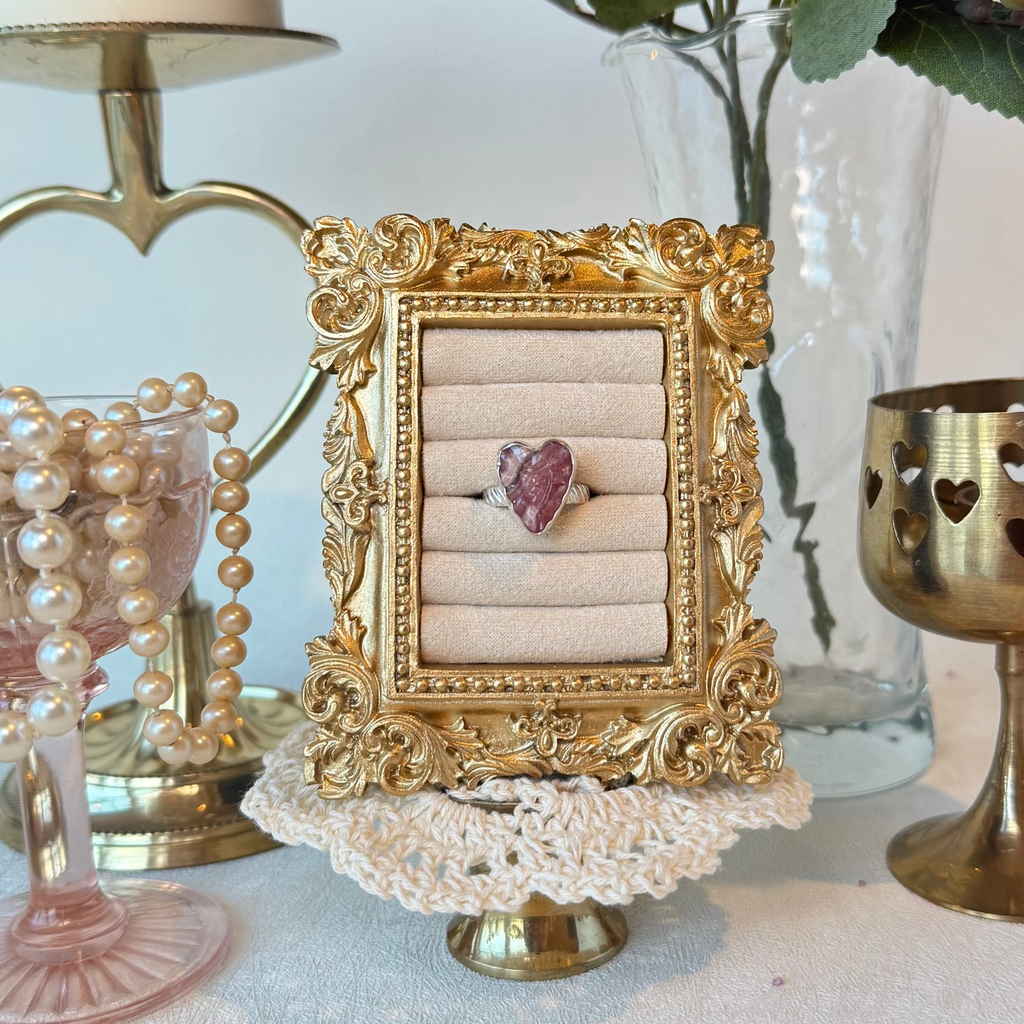 Lucille Heart Ring - Size 8