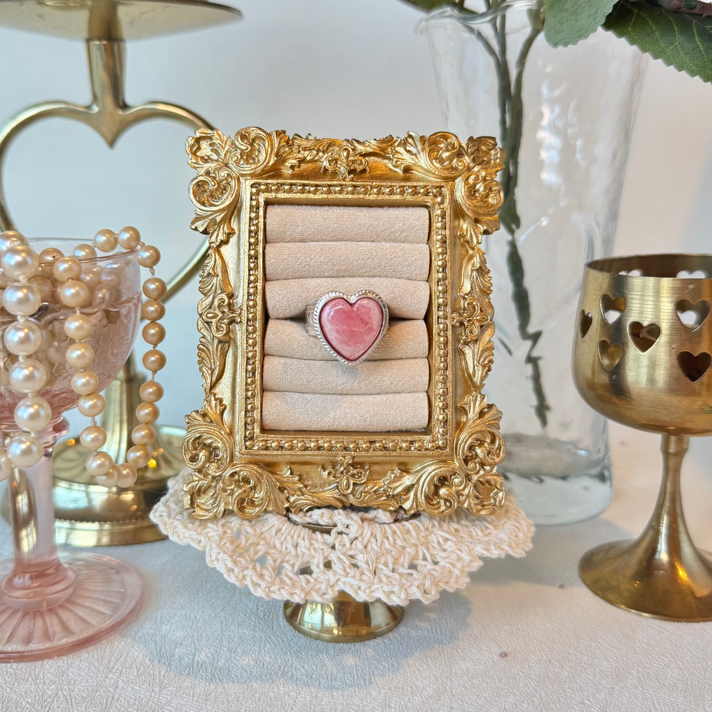 Roxanne Heart Ring - Your Size