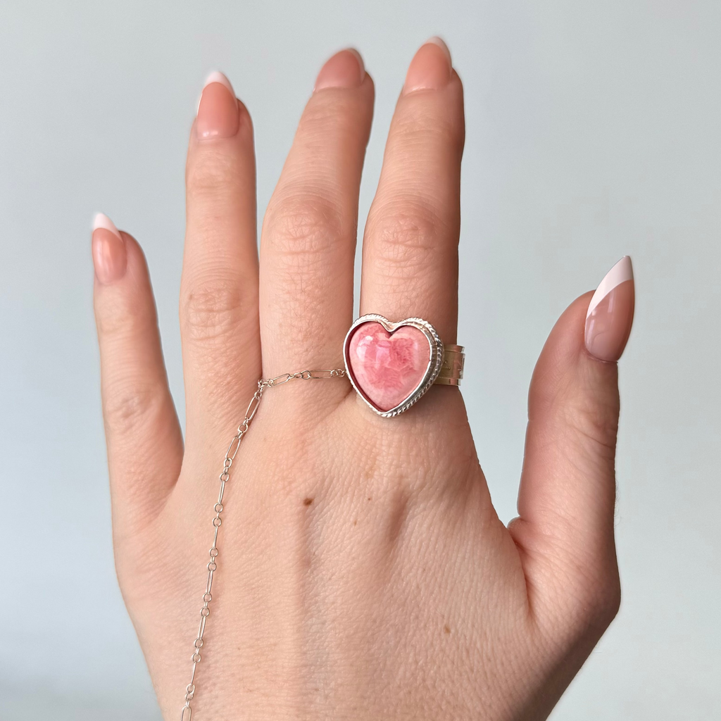 Roxanne Heart Ring - Your Size