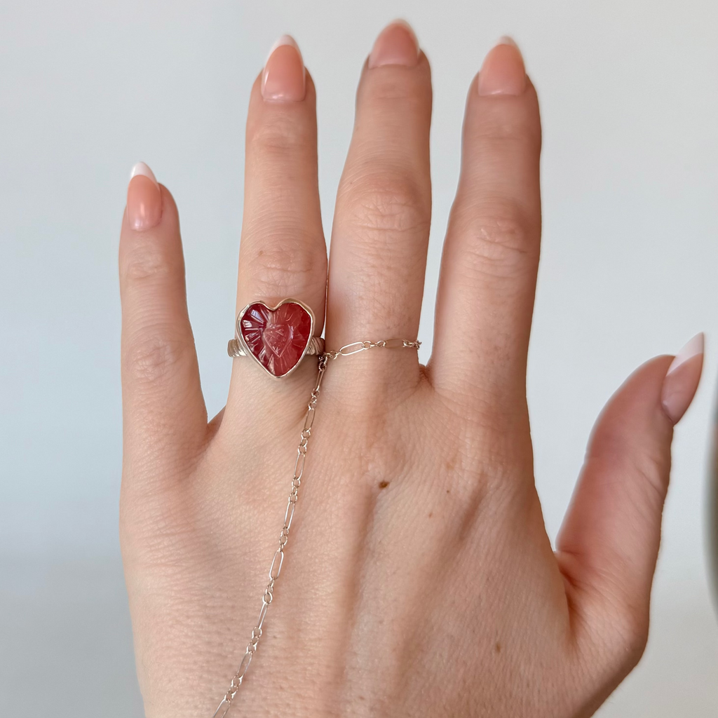 Juliet Heart Ring - Size 6