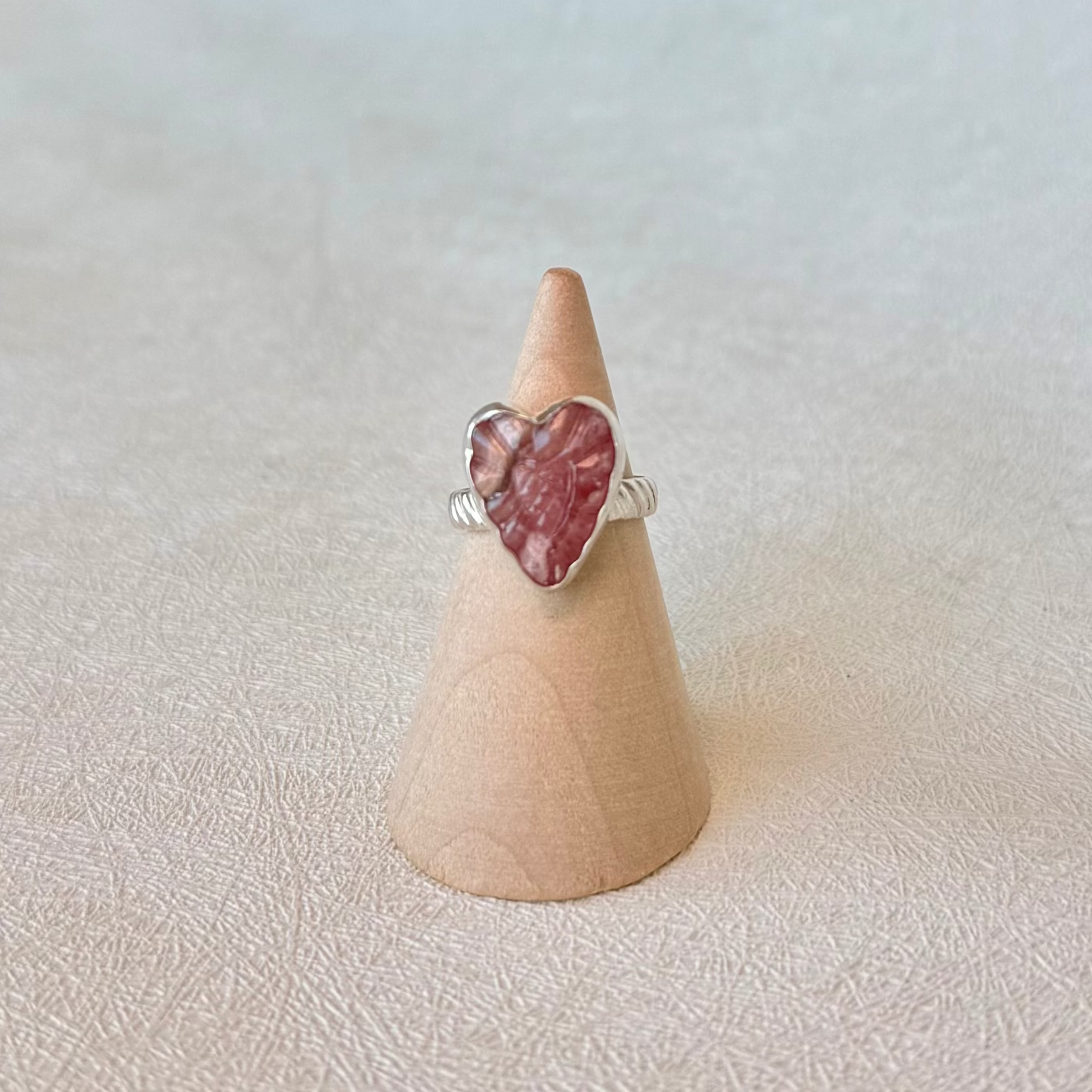 Lucille Heart Ring - Size 8