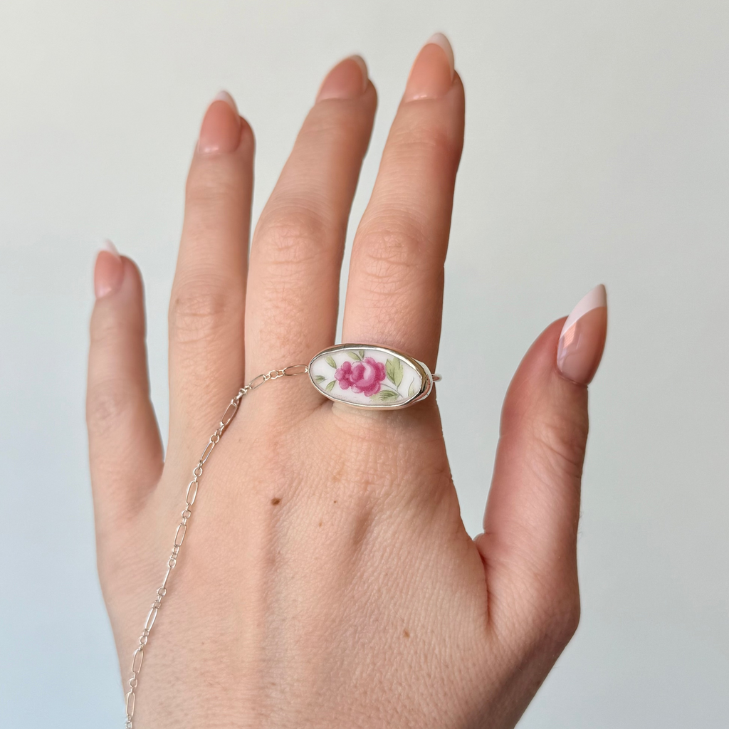 Rose Ring - Size 8- 20% OFF