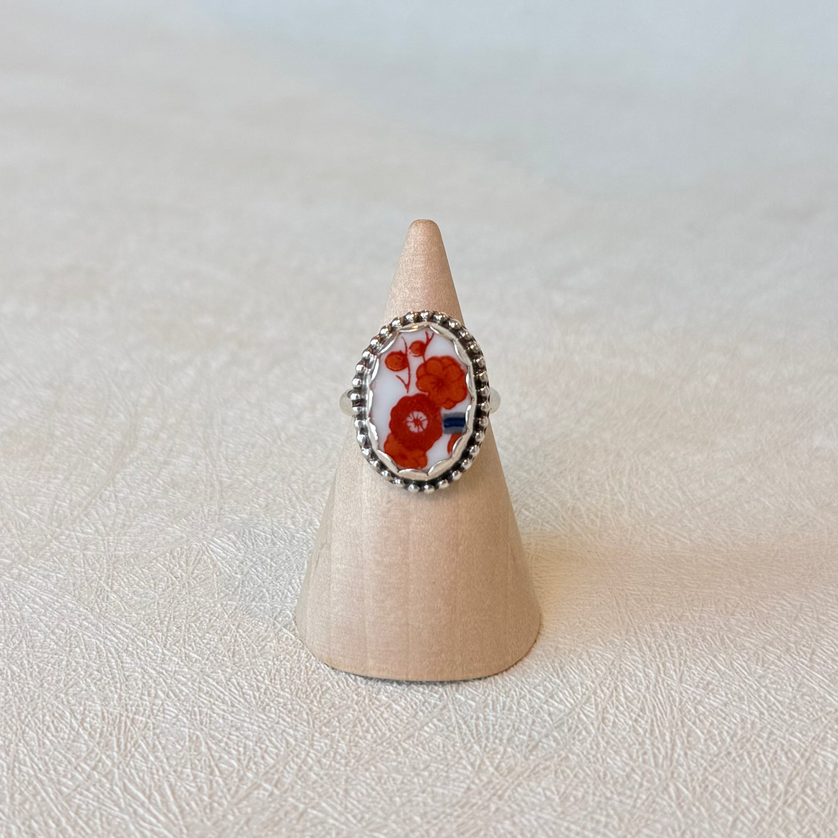 Cherry Blossom Ring - Size 6 - 20% Off