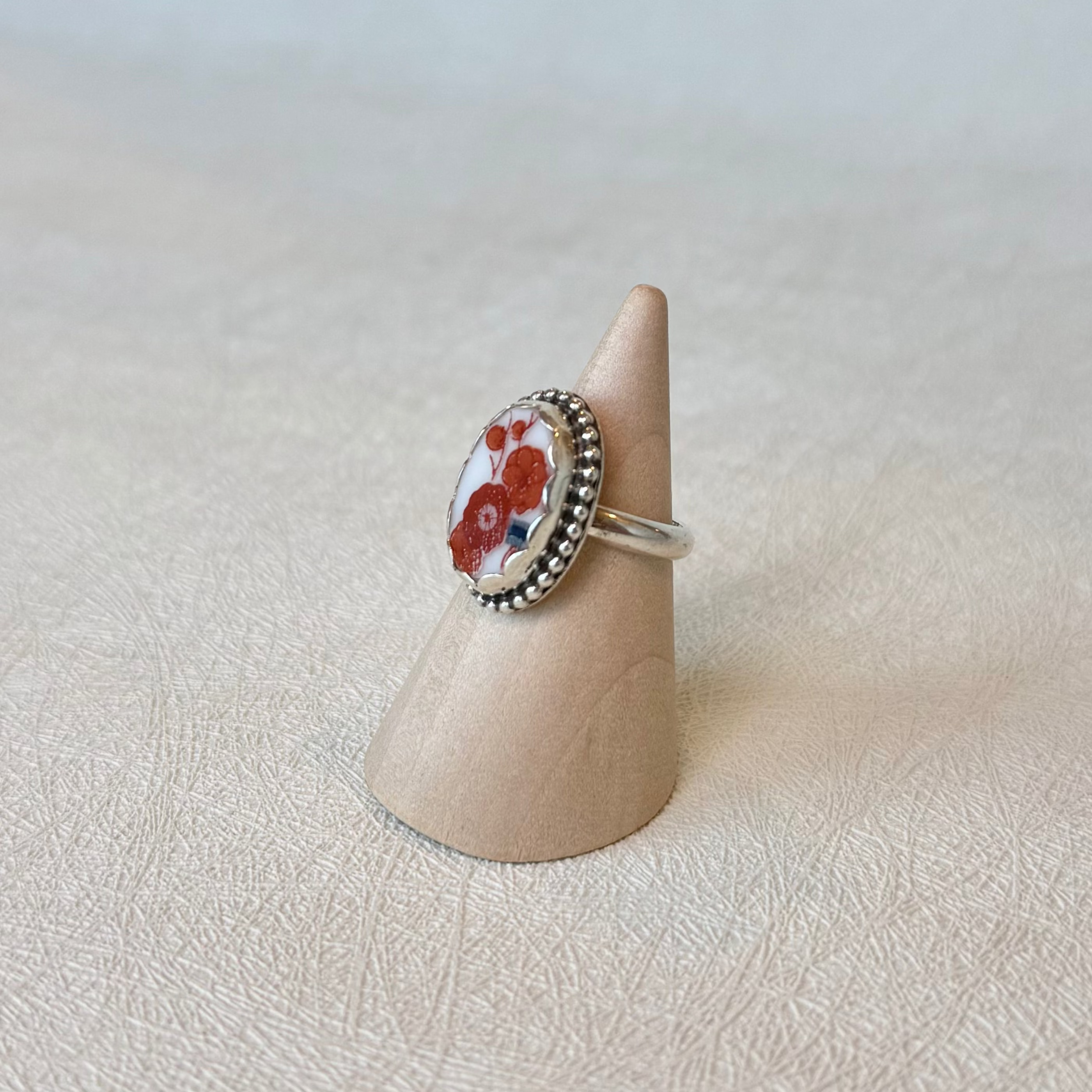 Cherry Blossom Ring - Size 6 - 20% Off