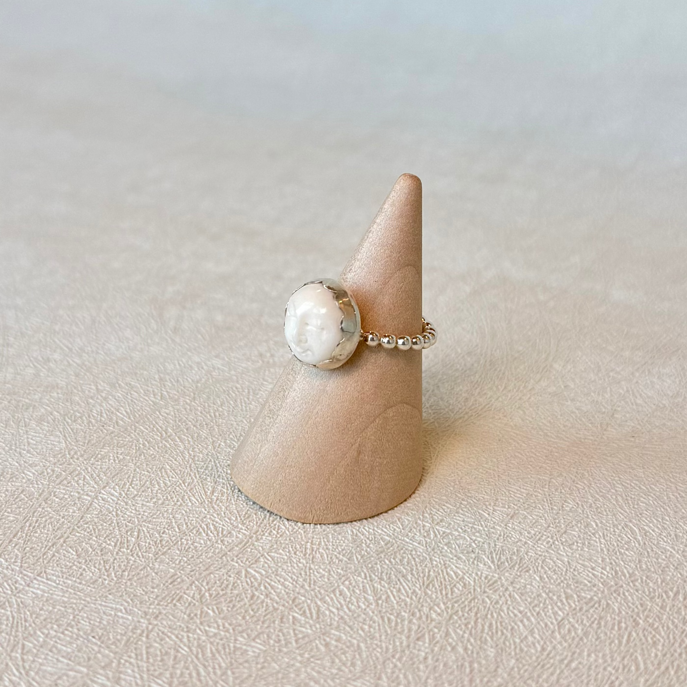 Man in the Moon Ring - Size 6.5