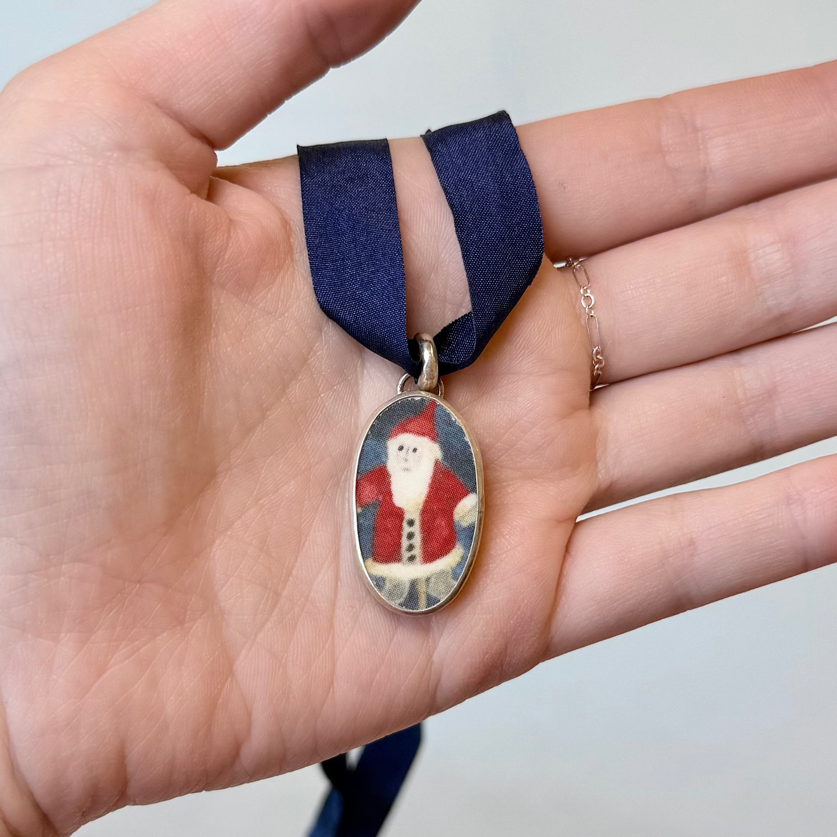 Santa Claus Pendant - SALE