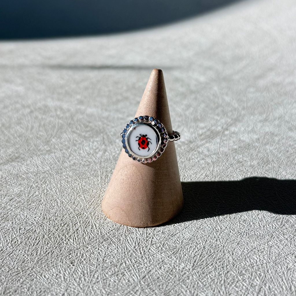 Ladybug Ring - Your Size