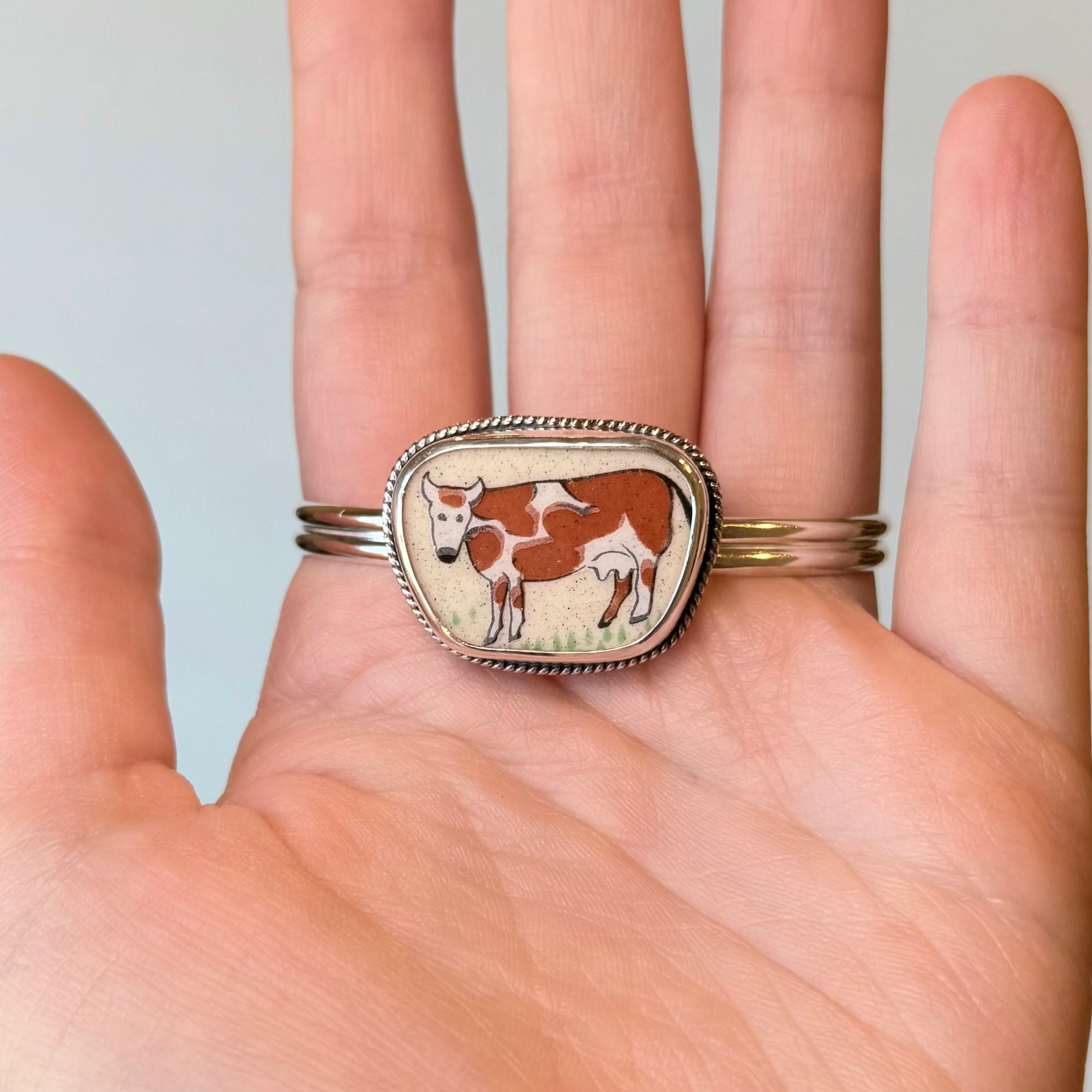 Charlie Cow Cuff