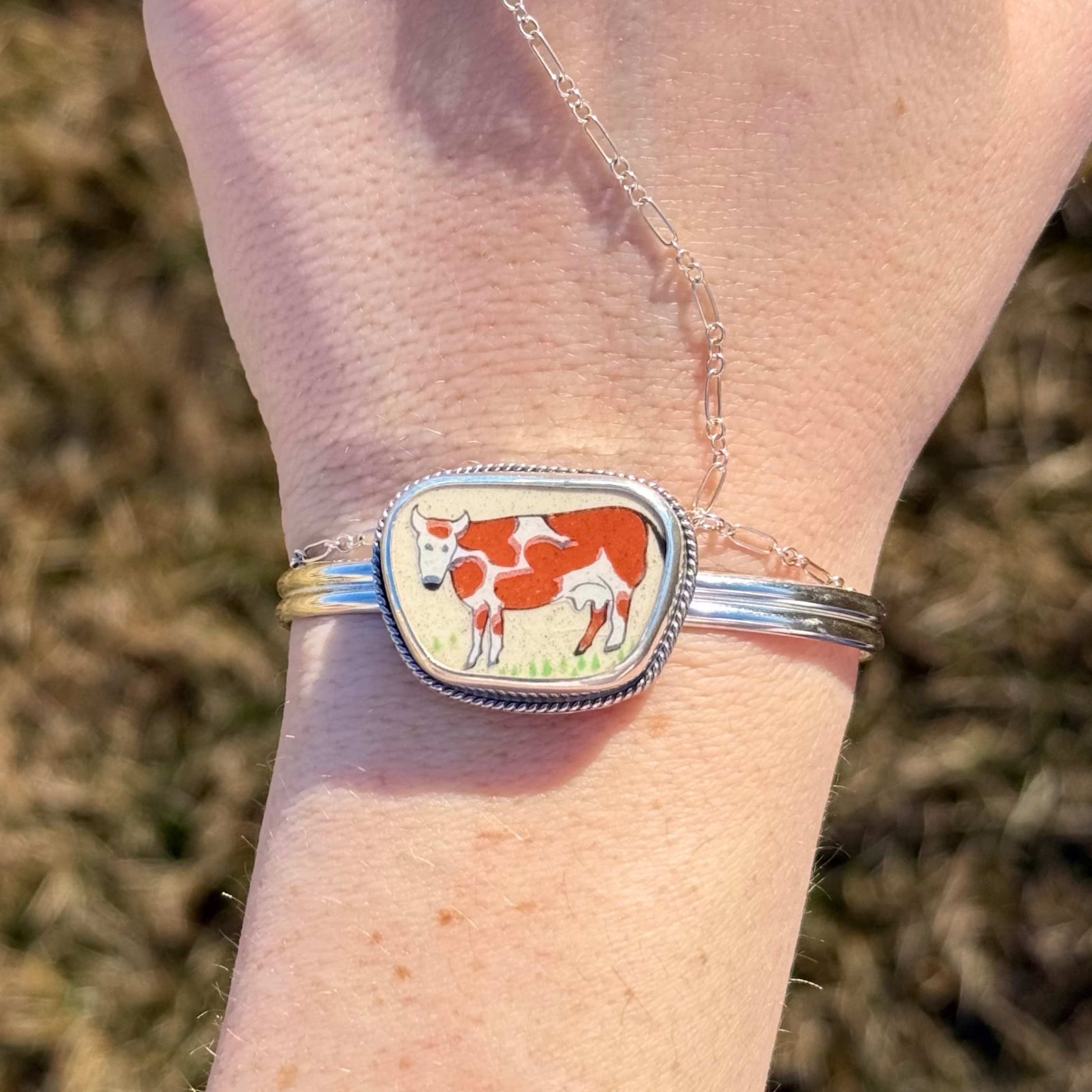 Charlie Cow Cuff