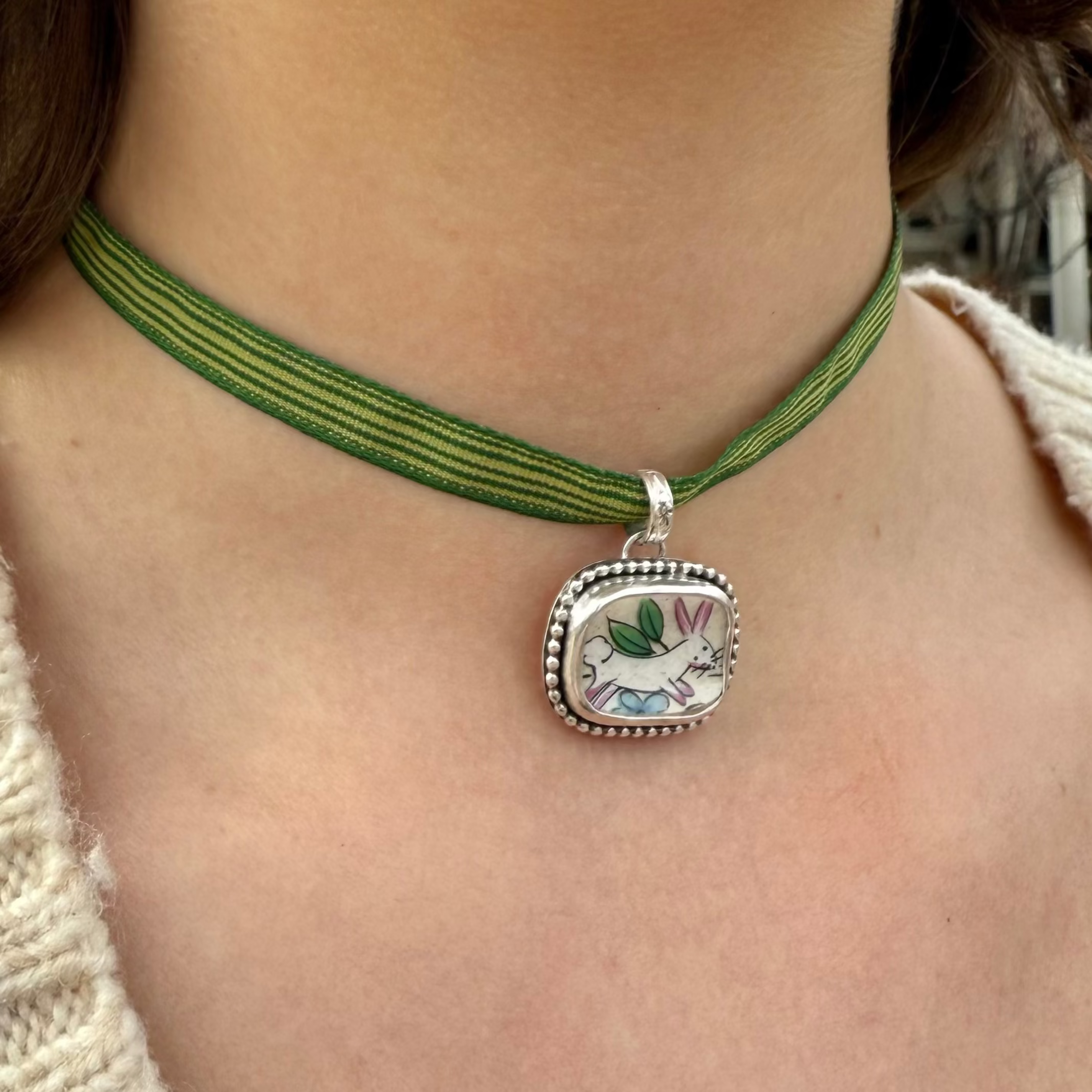 Hopper Rabbit Pendant