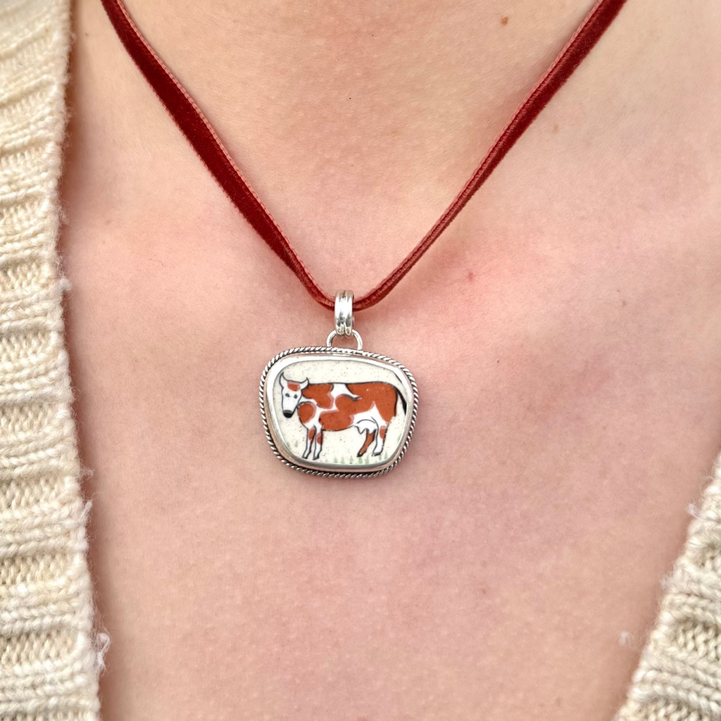 Charlie Cow Pendant