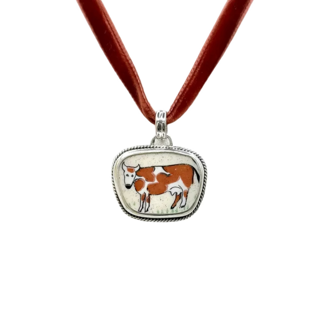 Charlie Cow Pendant