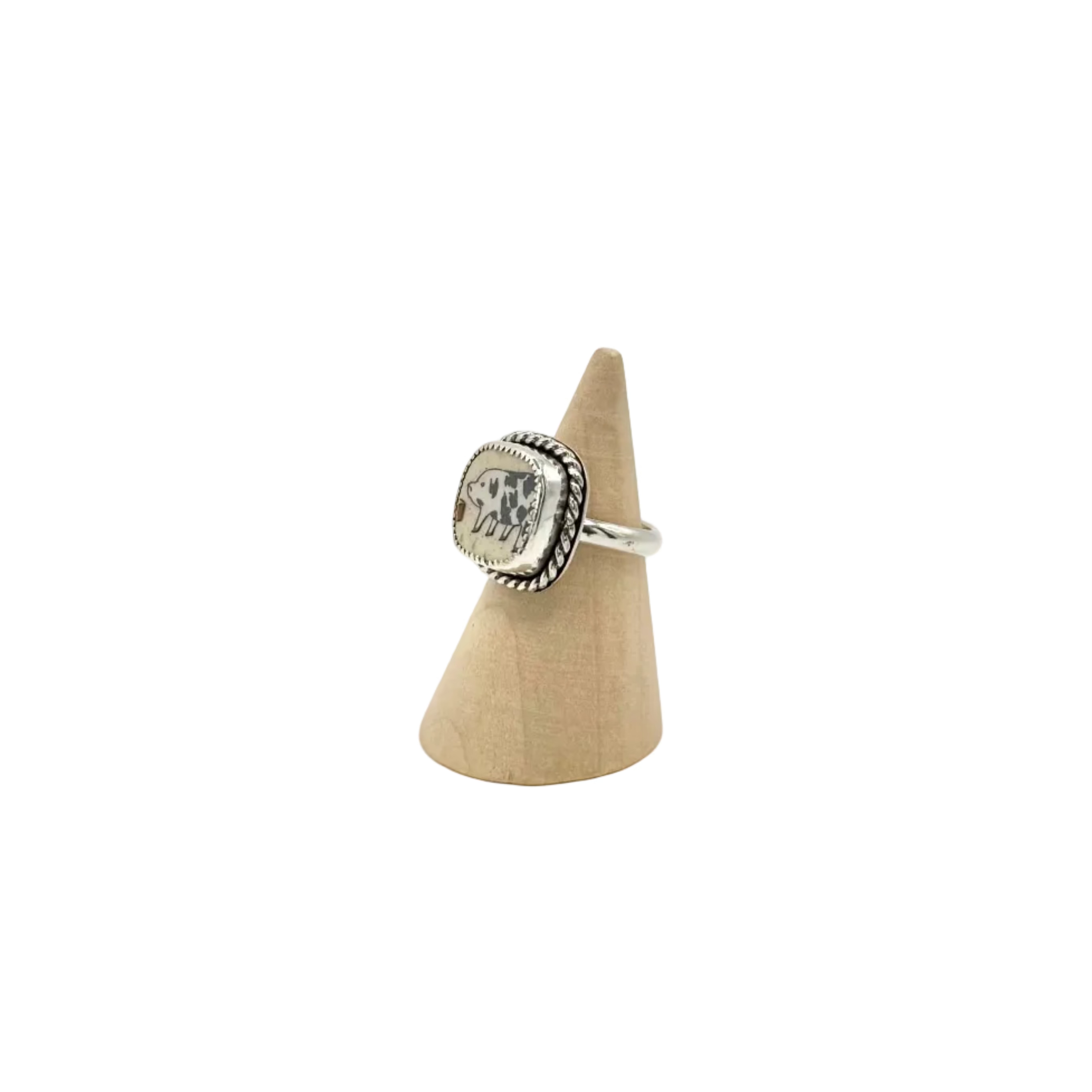 Gary Pig Ring - Size 6