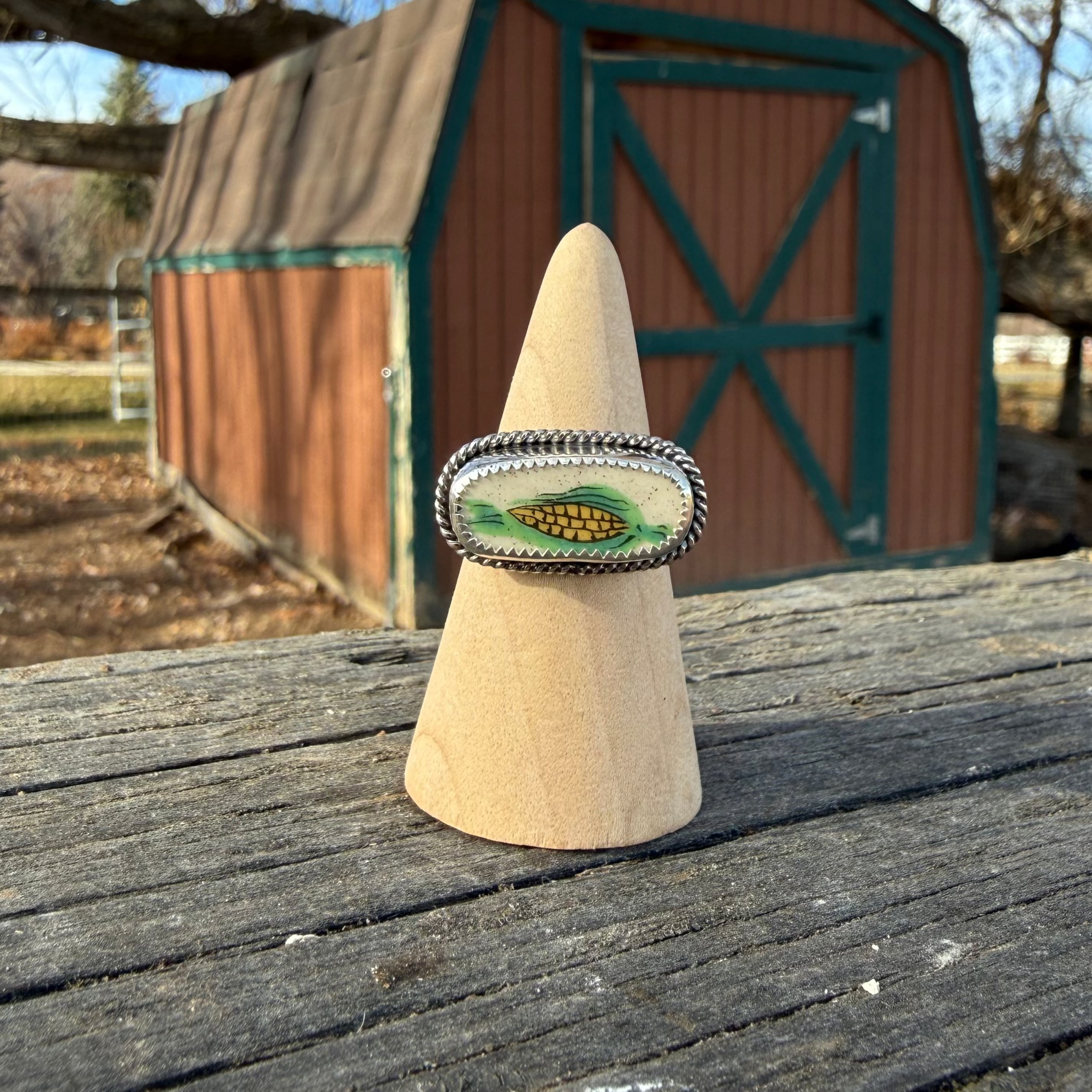 Corn Cob Ring - Size 7