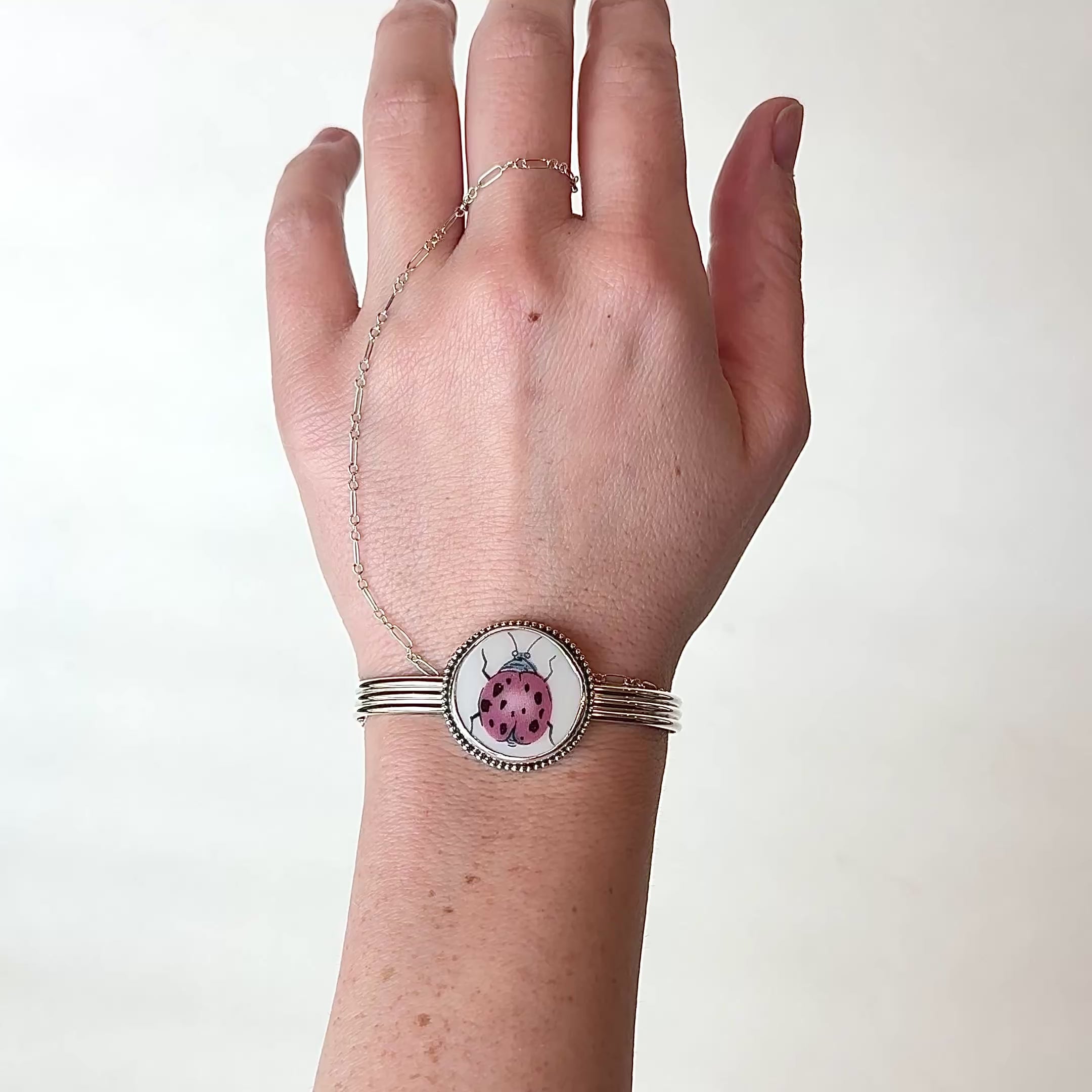 Ladybug Cuff
